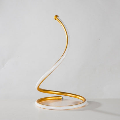 LED Spiral Table Lamp Home Living Room Bedroom Decoration Lighting Bedside Light, EU Plug, US Plug, UK Plug, AU Plug, Without Plug