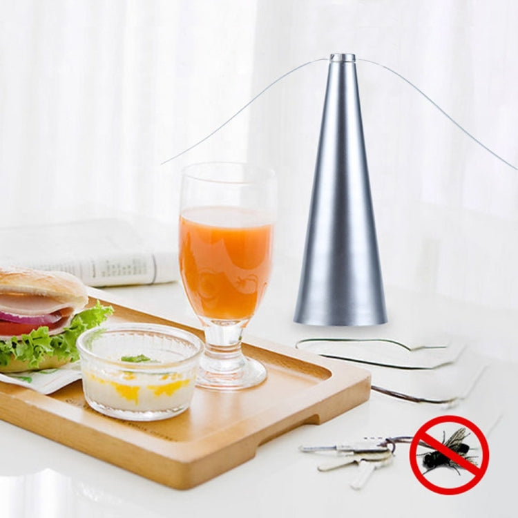 Multifunctional Fan Blade Automatic Fly Catcher Mosquito Repellent Fan, Gold, Black, Silver