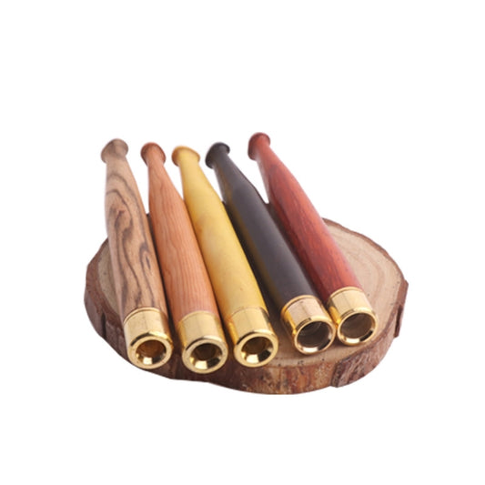 Ladies Twig Pull Rod Filter Can Wash Wood Sandalwood Long Cigarette Holder, 5 mm Fine Smoke