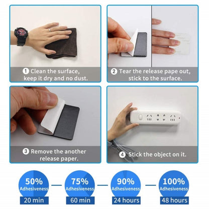 Square EVA Foam Double-sided Adhesive High-viscosity Sponge Sticker, 300 PCS 15x15x1.5mm, 300 PCS 20x20x1.5mm, 300 PCS 20x24x1.5mm, 150 PCS 30x40x1.5mm, 100 PCS 40x40x1.5mm, 48 PCS  65x76x1.5mm