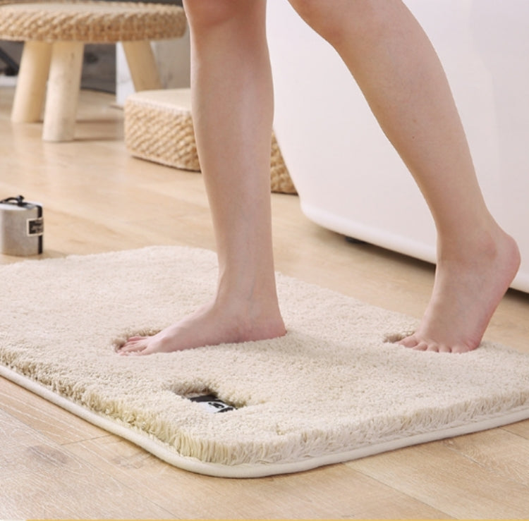 Bathroom Toilet Absorbent Bath Mat Carpet Bedroom Non-slip Foot Pad, 40x60cm, 50x80cm, 60x90cm