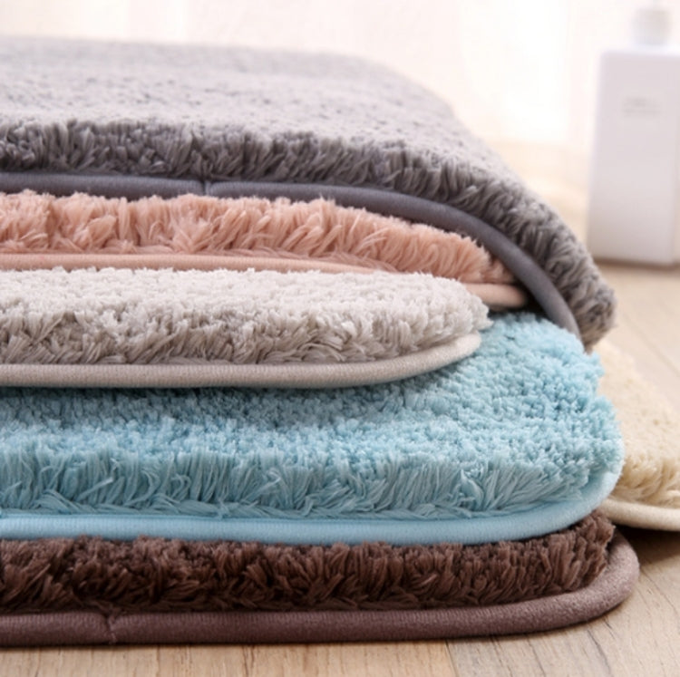 Bathroom Toilet Absorbent Bath Mat Carpet Bedroom Non-slip Foot Pad, 40x60cm, 50x80cm, 60x90cm