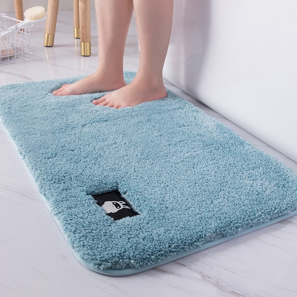 Bathroom Toilet Absorbent Bath Mat Carpet Bedroom Non-slip Foot Pad, 40x60cm, 50x80cm, 60x90cm