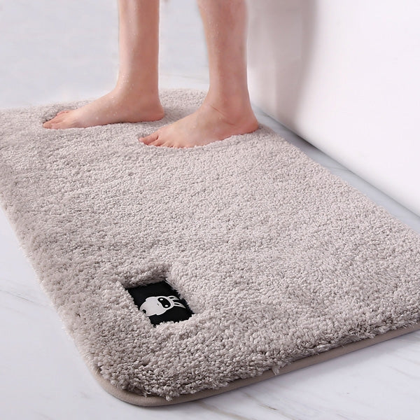 Bathroom Toilet Absorbent Bath Mat Carpet Bedroom Non-slip Foot Pad, 40x60cm, 50x80cm, 60x90cm