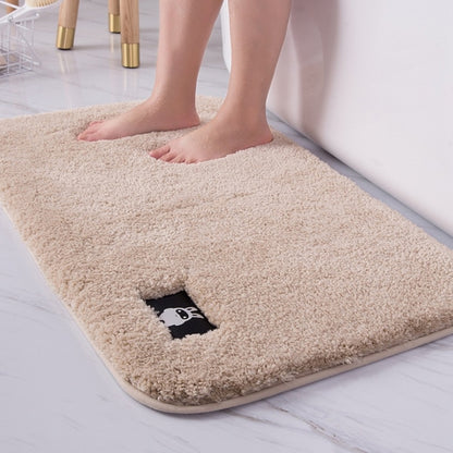 Bathroom Toilet Absorbent Bath Mat Carpet Bedroom Non-slip Foot Pad, 40x60cm, 50x80cm, 60x90cm