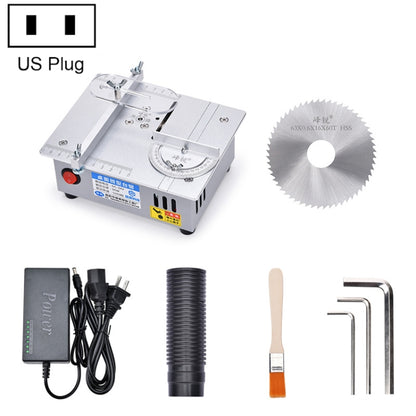 S3  96W Liftable Table Mini Table Saw Aluminum Cutting Machine,Spec:, Black Standard, Black High Match, Silver Standard, Silver High Match