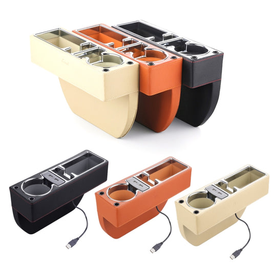 SUSISUN SNH010 Car Seat Gap Storage Box, Positive Drive, Co-driver, Positive Drive USB Charging