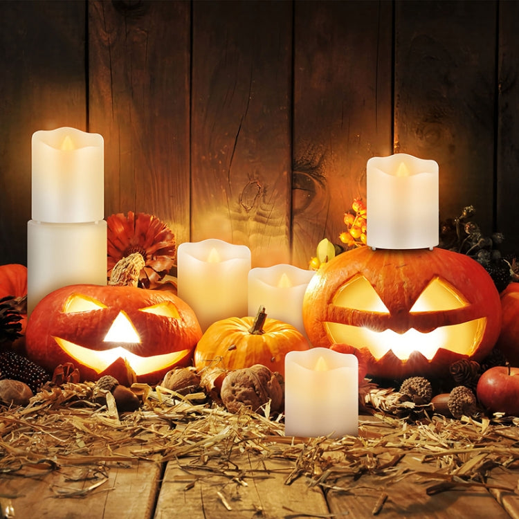 3 PCS LED Electronic Candle Light Birthday Wedding Home Decoration Props Candle Holder, Rechargeable, Size:, Rechargeable 7.5 x 10CM, Rechargeable 7.5 x 12.5CM, Rechargeable 7.5 x 15CM, Rechargeable 7.5 x 17.5CM, Rechargeable 7.5 x 20CM