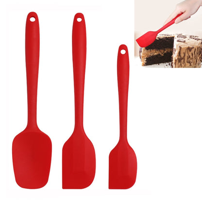 3 in 1 Silicone Spatula Cake Cream Spatula Baking Tool Set