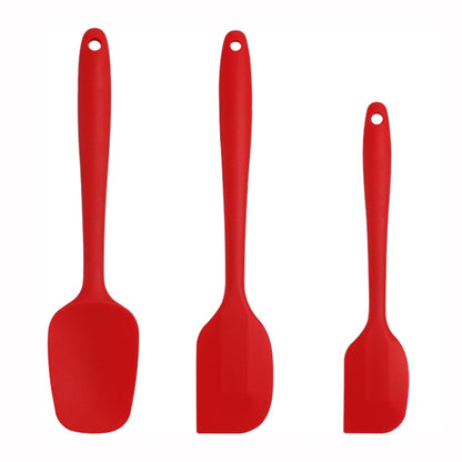 3 in 1 Silicone Spatula Cake Cream Spatula Baking Tool Set