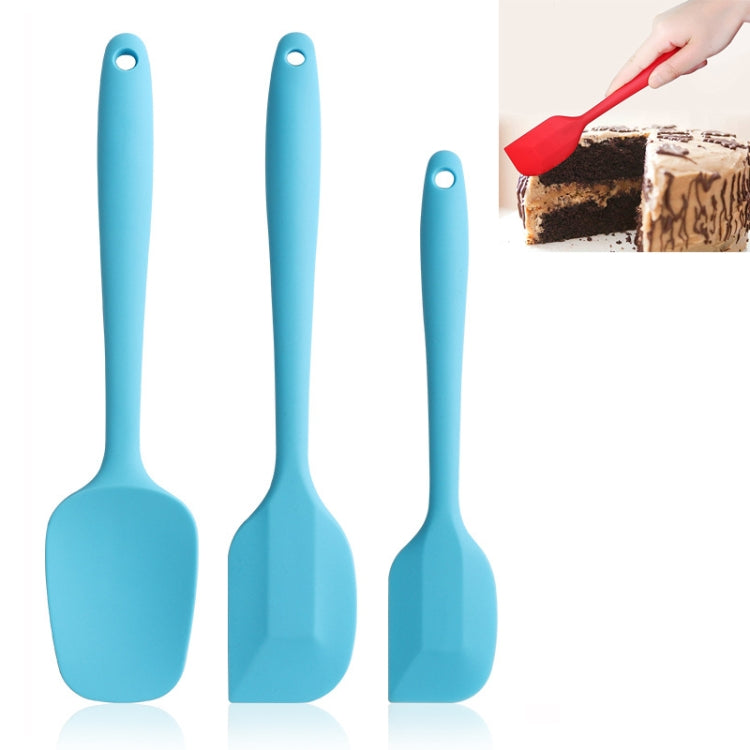 3 in 1 Silicone Spatula Cake Cream Spatula Baking Tool Set