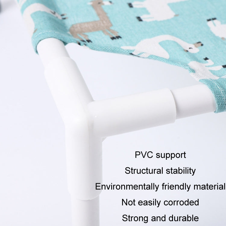 47x52cm Four Seasons Universal Removable And Washable Pet Bed Pet Nest, Small Yellow Duck, Small Color Triangle, Small Wooden Gray Bottom, Small White Cat Head, Small Yellow Background Rhombus, Small Wooden Alpaca, Small Blue Bunny, Small Cactus�������...