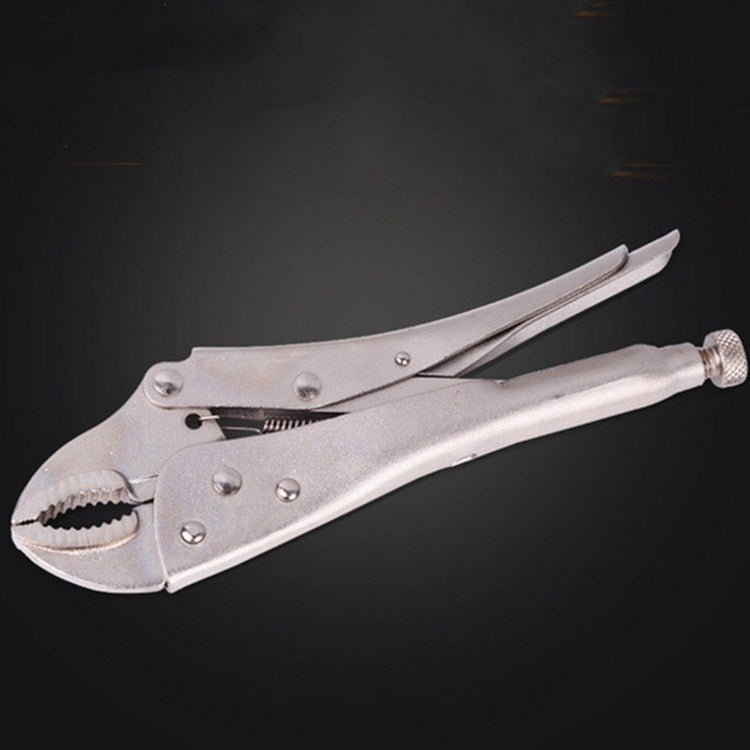 Multifunctional Universal Vigorous Pressure Pliers Manual Clamp C-type Pliers, 10 Inch Light Handle, 10 Inch Plastic Handle