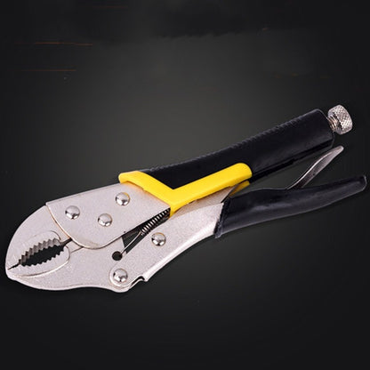 Multifunctional Universal Vigorous Pressure Pliers Manual Clamp C-type Pliers, 10 Inch Light Handle, 10 Inch Plastic Handle