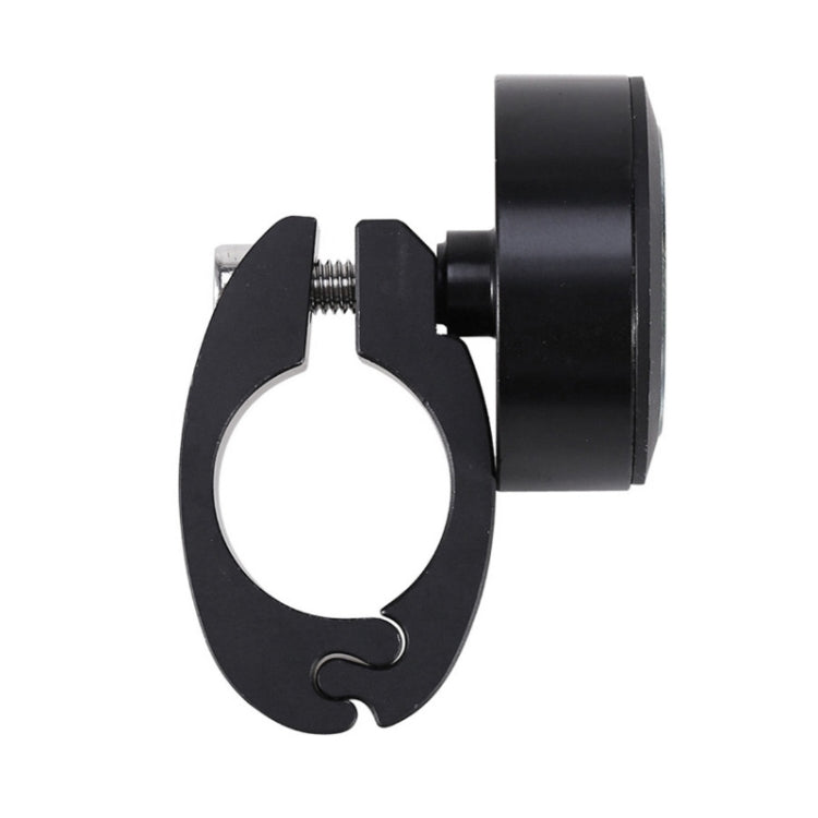 Motorcycle Bike Modified Handlebar Clock Watch, White, Black
