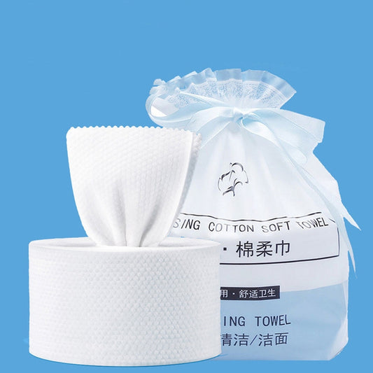 Disposable Pearl Pattern Cotton Soft Towel Non-woven Travel Face Towel, Face Towel