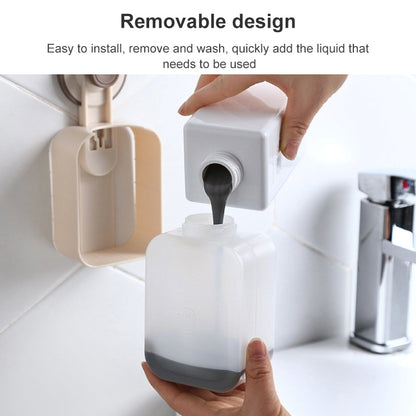 Kitchen Sink Hand Sanitizer Bottle Shower Gel Hole-free Wall-mounted Bathroom Soap Dispenser, Sink Hand Sanitizer Bottle