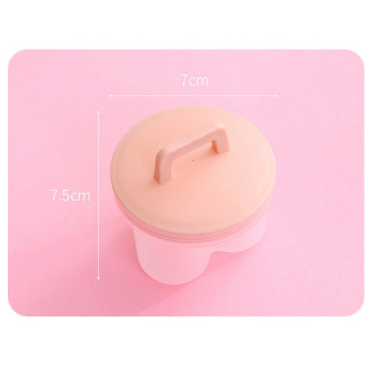 4 in 1 Home Creative Kitchen Steaming Egg Set with Oil Brush, Pink, Gray, Green