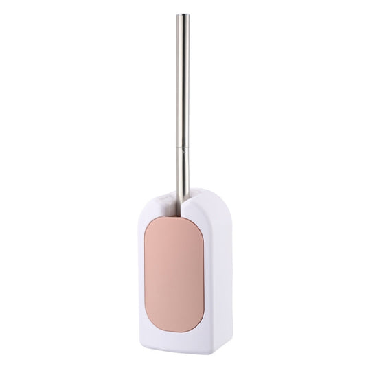 Bathroom Toilet Wall-mounted Toilet Brush Set with Soft Hair and Long Handle Without Dead Corners, Pink, Blue, Green, Grey