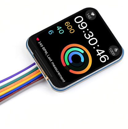 وحدة عرض Waveshare IPS LCD بدقة 240×280 ومقاس 1.69 بوصة مع واجهة SPI، مقاس 1.69 بوصة