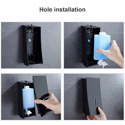 Wall-mounted Soap Dispenser Home Hotel Shampoo Hand Sanitizer Bottle Toilet Shower Gel Box, Toilet Shower Gel Box