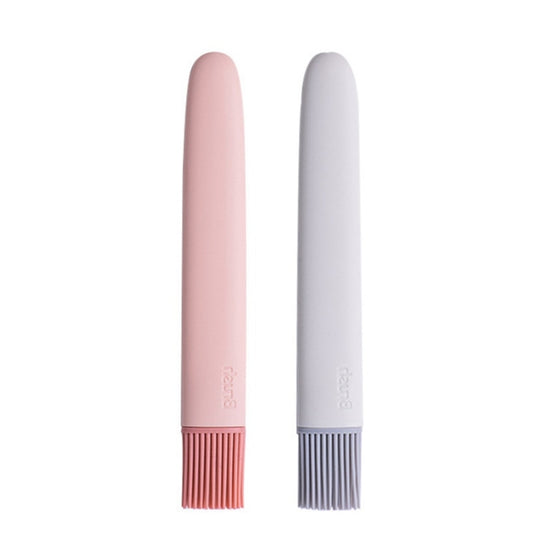 Kitchen Brush Removable Silicone Oil Brush Baking Barbecue Brush Oil Tool Random Color Delivery