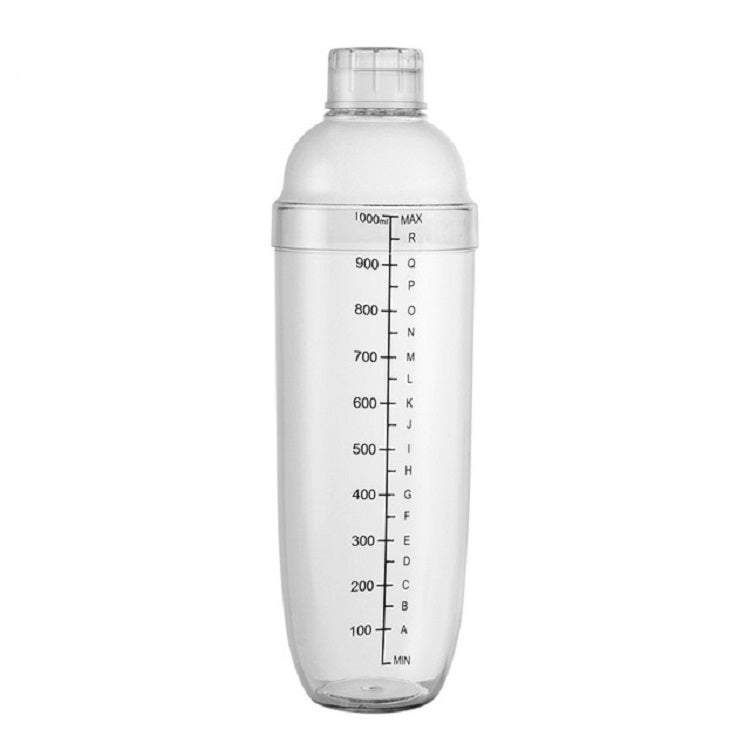 Shaker Cup PC Oz Cup Shaker With Scale Shaker Shaker Milk Teapot Juice Jug, 350ml Ordinary Transparent, 530ml Ordinary Transparent, 700ml Ordinary Transparent, 1000ml Ordinary Transparent, 350ml Black Double Scale, 530ml Black Double Scale�������������...