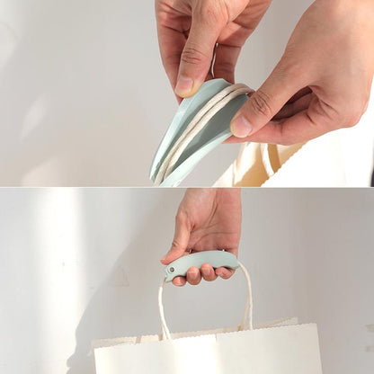 Silicone Anti-stroke Handle Effort-saving Bag Carrier Plastic Bag Shopping Bag Handle Lifter, Pink, Green, Blue