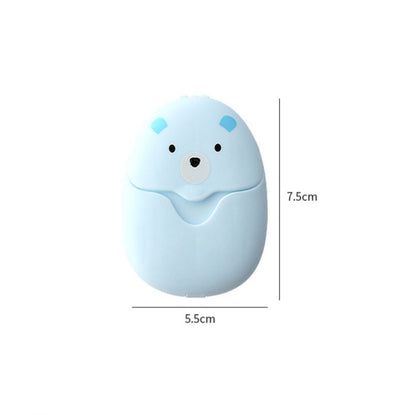 Disposable Soap Paper Outdoor Travel Portable Hand Washing And Cleaning Soap Tablets Random Color, Disposable Soap Paper