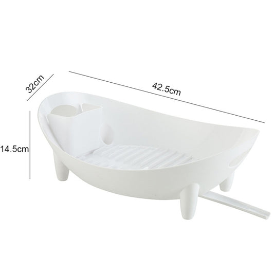 Tableware Storage Drain Dish Rack Multi-function Kitchen Utensil Rack