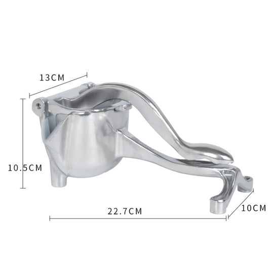 Aluminum Detachable Manual Juicer Lemon Watermelon Orange Fruit Juicer, Silver
