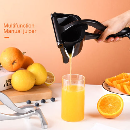 Aluminum Detachable Manual Juicer Lemon Watermelon Orange Fruit Juicer, Silver