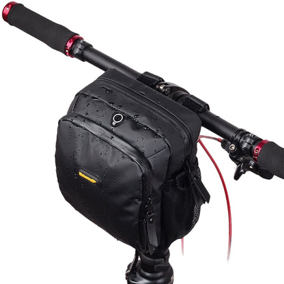 Rhinowalk Bicycle Front Bag Waterproof Handlebar Bag Folding Bike Front Bag Large Capacity Riding Bag