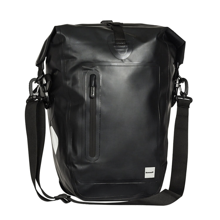 Rhinowalk Bicycle Backpack Full Waterproof Shelf Bag 25L Unilateral Frame Bag Long-distance Travel Bicycle Bag