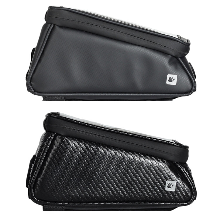 Rhinowalk Bicycle Front Tube Bag Waterproof Mobile Phone Touch Screen Multi-function Bicycle Handlebar Bag