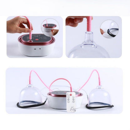 Electric Breast Enhancement Apparatus Micro-current Acupuncture Breast Massager, A Cup, B Cup, C Cup, D Cup