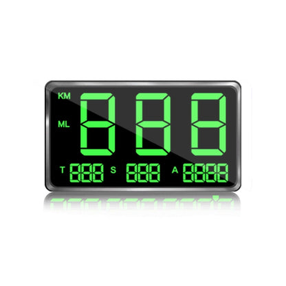 Kingneed C80 4.5inch HUD Car Head-up Display GPS Speed Meter Overspeed Alarm Mileage Altitude Clock, C80 4.5inch