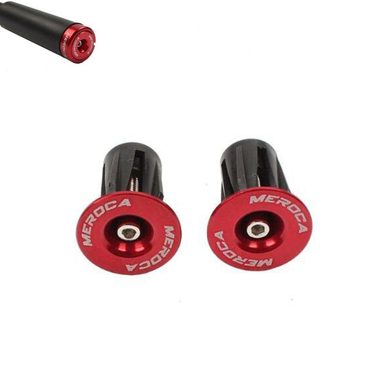 1pair MEROCA Mountain Bike Expansion Lock Bar Plug Road Bike Bicycle Bar Plug End Cover
