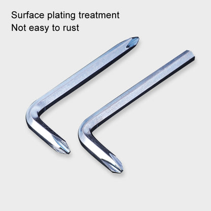 10pcs Screwdriver Hexagonal Wrench Scooter Repair Tools Cross Bit, Specification:4mm, Material:45 Steel