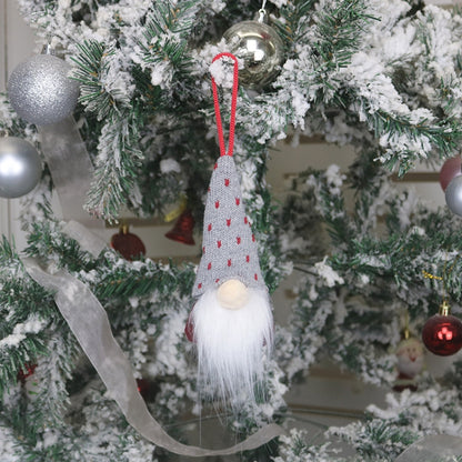 Christmas Decorations Faceless Doll Pendant Old Man Doll Pendant, A, B, C, D