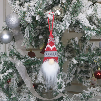 Christmas Decorations Faceless Doll Pendant Old Man Doll Pendant, A, B, C, D