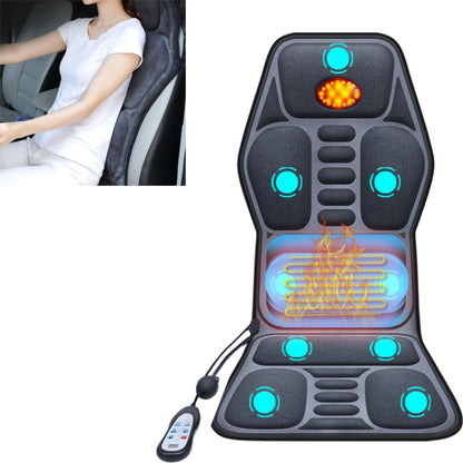 YJ-308 Car Massager Cervical Spine Neck Waist Car Home Heating Whole Body Multifunctional Massage Mat, Classic Version, Deluxe Edition, Premium Edition, Deluxe Edition (24V for Trucks), Premium Version (24V for Trucks)