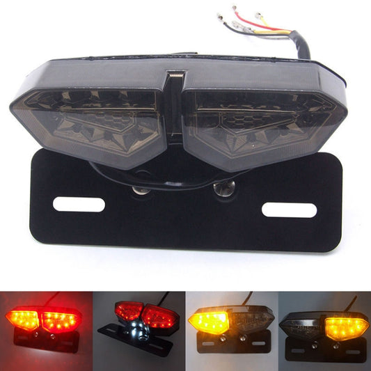 Motorcycle Multi-function Modified LED Tail Light With Brake And Steering Integrated Light, Brake And Steering Integrated Light