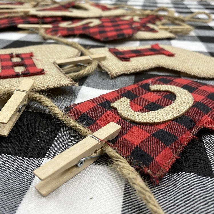 Christmas Banner MERRY CHRISTMAS Christmas Decoration Flag Christmas Pendant, MERRY CHRISTMAS Flag