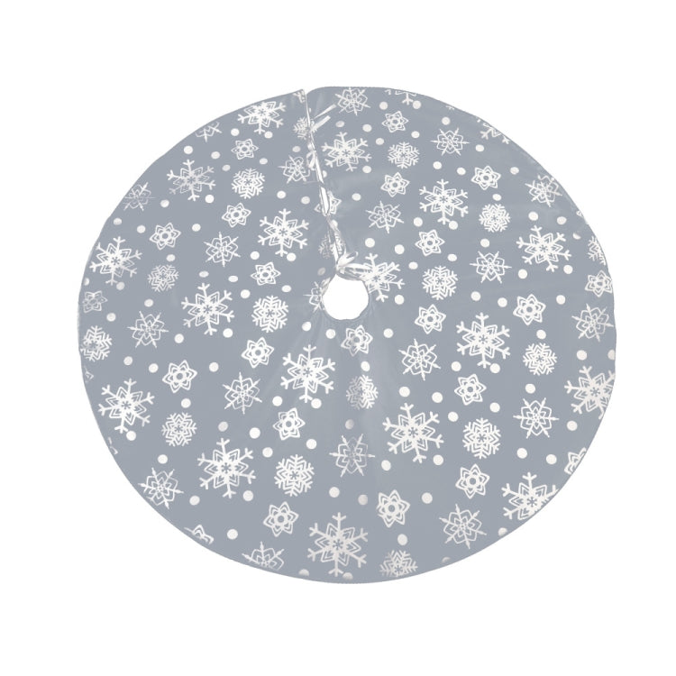 Christmas Decorations Snowflake Tree Skirt Christmas Tree Accessories Decoration, Snowflake Tree Skirt