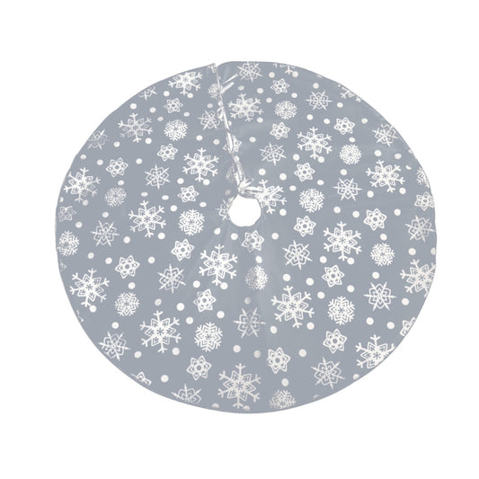 Christmas Decorations Snowflake Tree Skirt Christmas Tree Accessories Decoration, Snowflake Tree Skirt