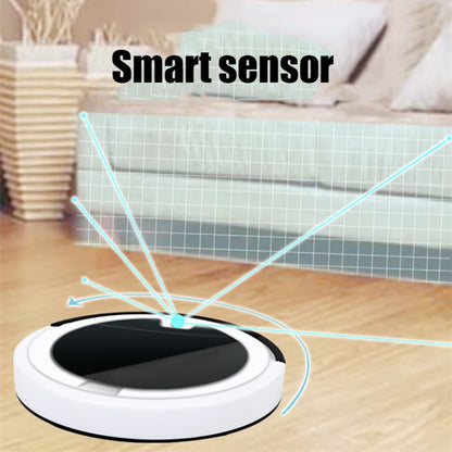 Home Smart Sweeping Robot Planning Route Remote Control Large Suction Cleaner Sweeper, White Black, Red Black