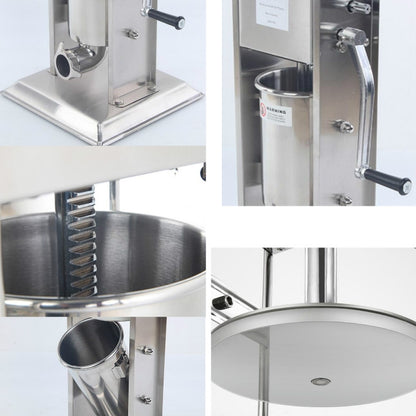 3L Manual Sausage Filling Machine Stainless Steel Sausage Filling Machine, 3L Manual Sausage Filling Machine