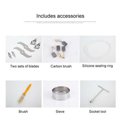 Swinging Medicinal Material Powdering Machine Small Pharmacy Medicine Grinding Machine EU Plug, Medicine Grinding Machine