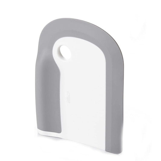 Kitchen Integrated Soft Rubber Scraper Plate Cleaning Tool, Soft Rubber Scraper